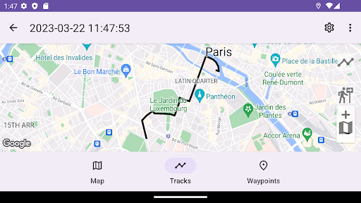 GPS Book Screen 3