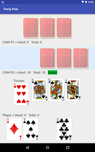 Forty Five Card Game (45) Screenshot