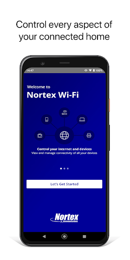 Android application Nortex Wi-Fi screenshort