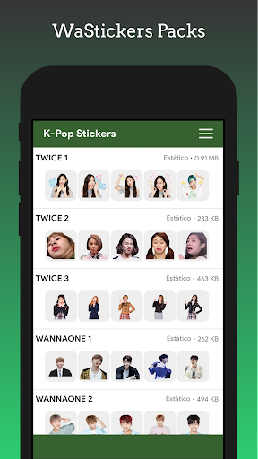 Stickers - KPop Korean BT24