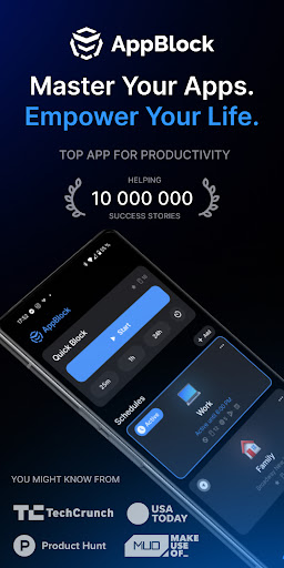 AppBlock - Block Apps & Sites Screenshot 1 - AppWisp.com