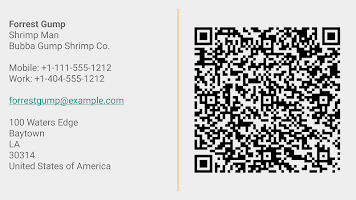 screenshot of Biz-Card : Business Card App