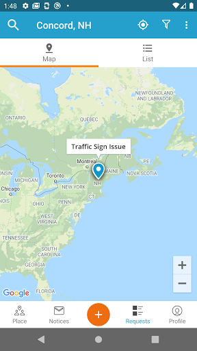 Screenshot of MyConcordNH
