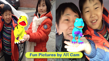 Dinosaur Coloring 3D - AR Cam