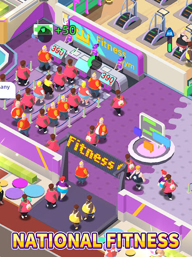 Fitness Club Tycoon apkpoly screenshots 13