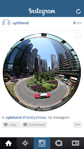 Screenshot of FishEyeVideo Pro