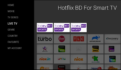 Hotflix For Smart Android TV Screen 3