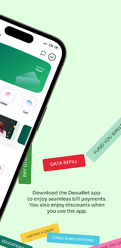 Dewallet Screen 2