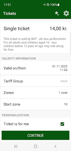 App screenshot