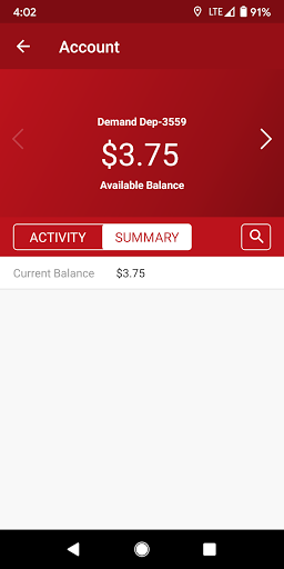 MyBankCNB Mobile Screen 3
