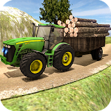 Farmer Heavy Duty Tractor Driving Sim 2018 icon
