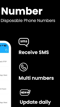 Temp Number - Receive SMSのおすすめ画像2