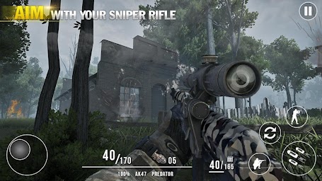 Fort Battle Night Sniper Mode
