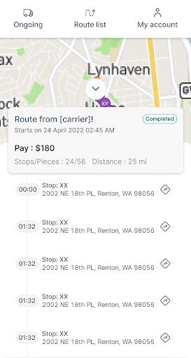 Greenlight Driver Screen 3