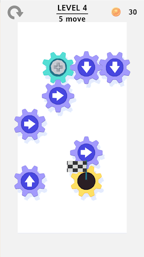 Android application Gear Puzzle screenshort