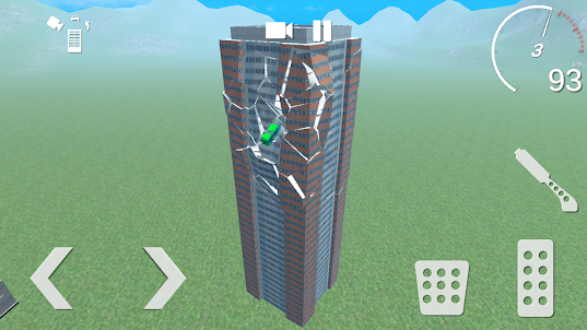 Cars vs Buildings: Car Crash