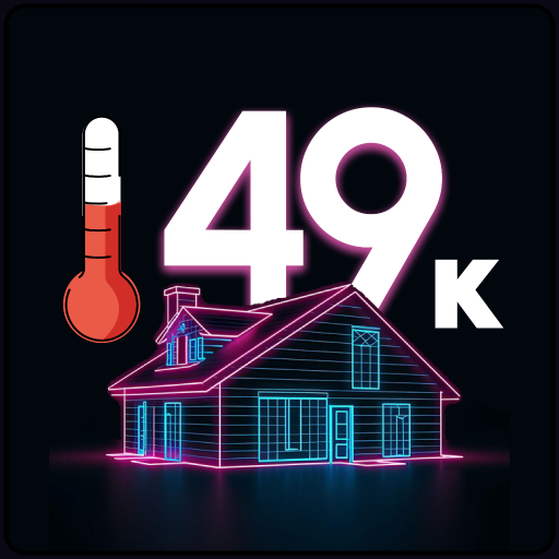 Room Temperature Thermometer Logo