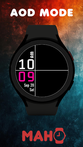 MAHO016 Wear OS Watch Face