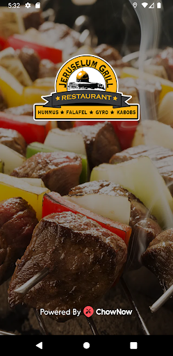 Android application Jerusalem Grill screenshort