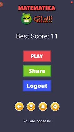 Crazy Math Game - Screenshot 1