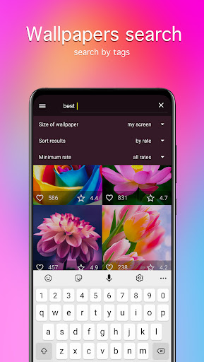 Screenshot of Flower Wallpapers 4K