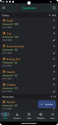 Expense Tracker App - Paynote