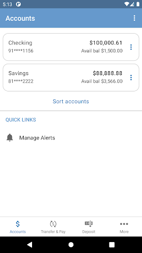 PGE Federal Credit Union Screen 3