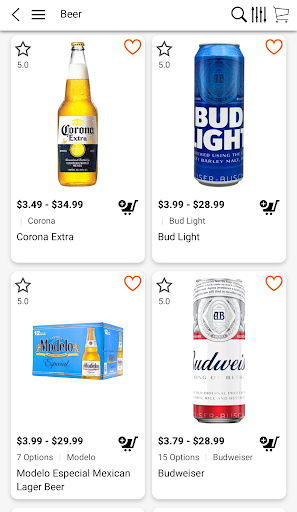 Android application Carnival Supermarket screenshort