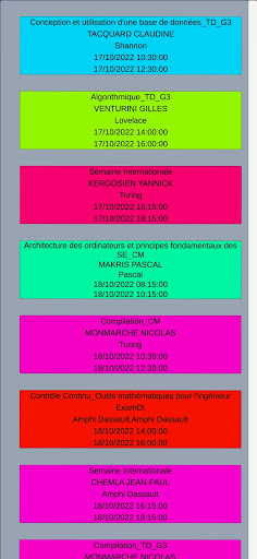 UFR Planning Screen 2
