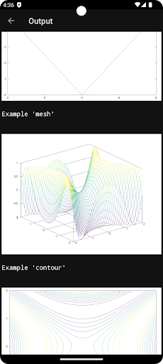 Screenshot of Anoc Octave Editor