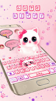 screenshot of Cute Kitty Theme
