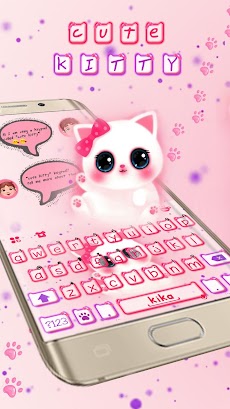 Cute Kitty キーボードのおすすめ画像3