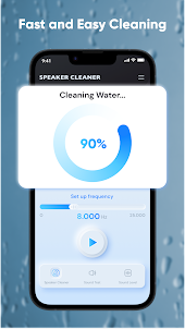 Speaker Cleaner: Water Remover