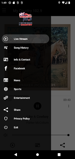 My Country 102.9 Screen 3