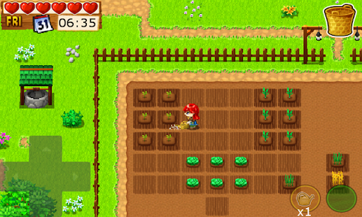 Snímek obrazovky Harvest Master: Farm Sim