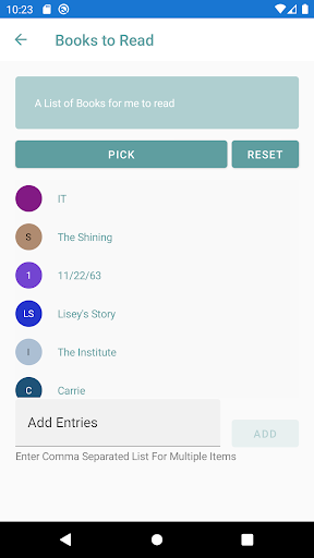 Pick 4 Me (Random Pick) Screen 3