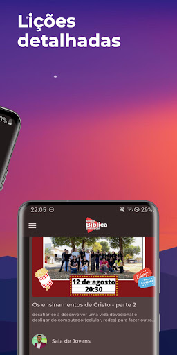 Escola Bíblica - IBNE Screen 2