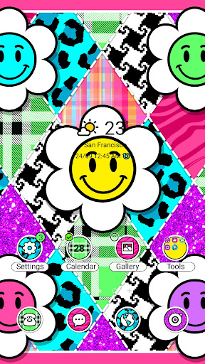 Android application Smile Flower - Wallpaper screenshort