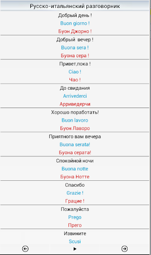 Russian-Italian Phrasebook