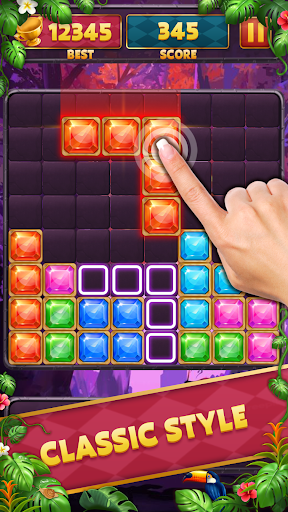 Android application Block Puzzle Gems Classic screenshort