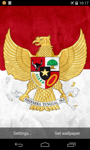 Android application Flag of Indonesia Wallpaper screenshort