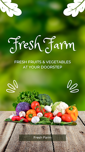 Android application Fresh Farm - Fresh at Home screenshort
