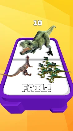 Merge Dinosaurs Battle Fight - Screenshot 4
