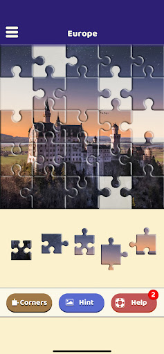 Europe Destinations Puzzle Screen 3