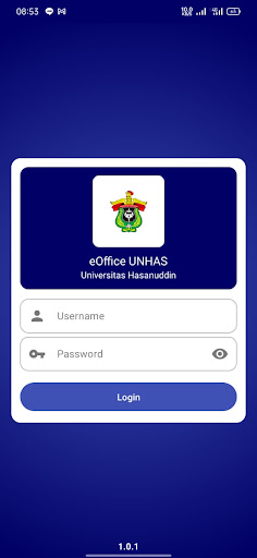Android application eOffice UNHAS screenshort