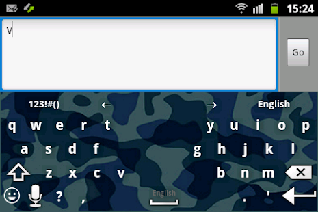 Blue Navy Camouflage Keyboard(圖5)-速報App
