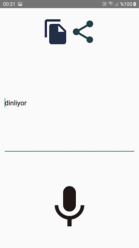 Konuş Yazdır Screen 2