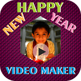 New Year Video Slideshow With Music icon