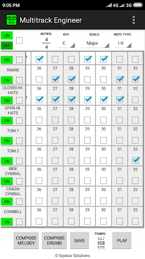Screenshot of Multitrack Engineer