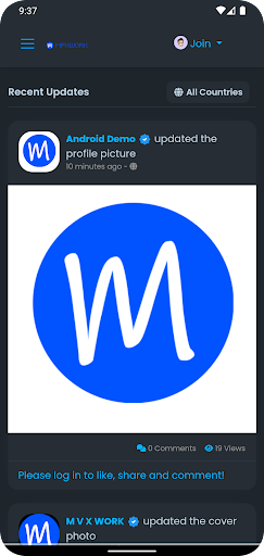 MVXWORK Screen 2